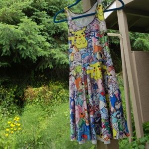 Pokemon dress, skater style